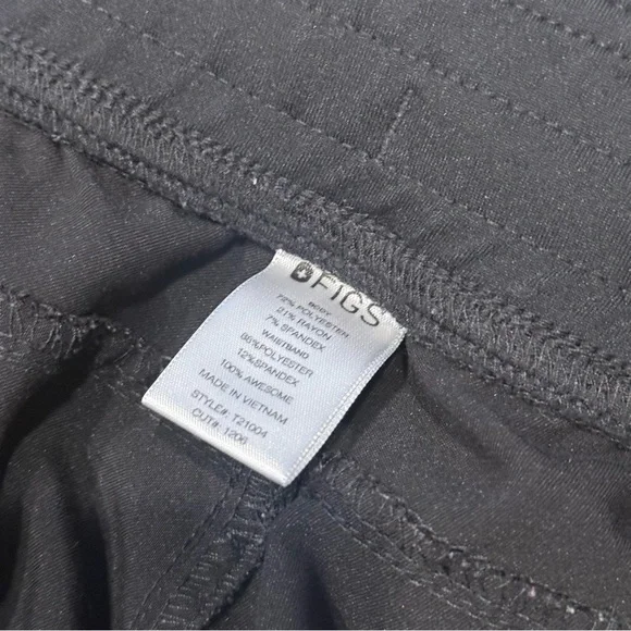 Figs scrub pants technical collection women’s small black - Picture 3 of 4